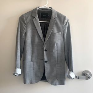 Aritzia Talulah wool blazer in gray